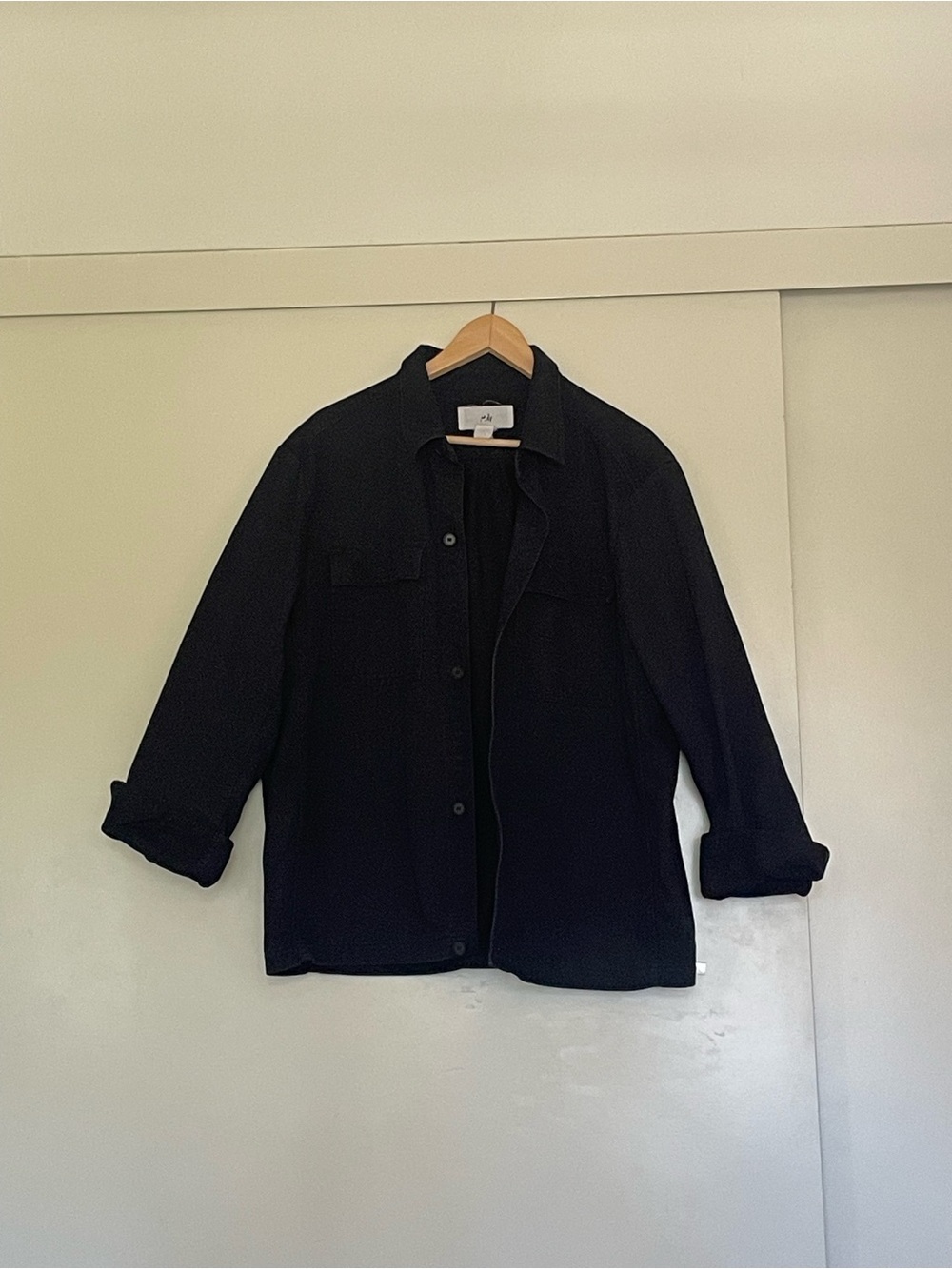 H&M Black Jean Jacket
